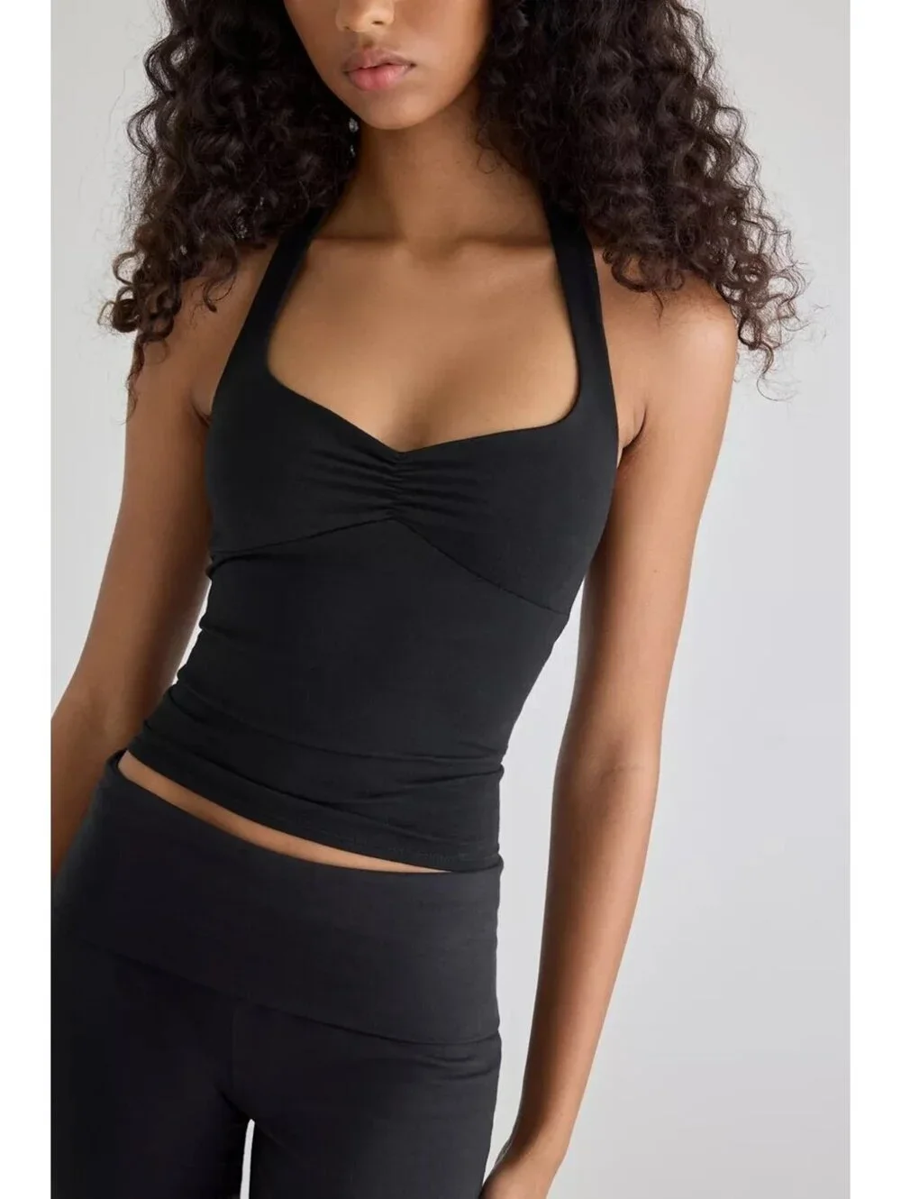 Urban Outfitters Out From Under Bec Pinch-Front Halter Cami